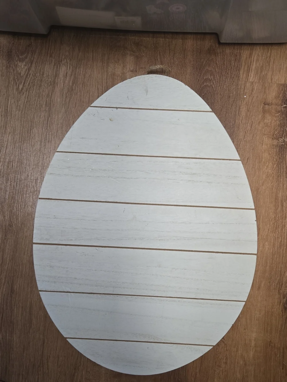🌞Ashland White Easter Wood Egg Sign